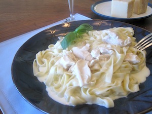 Chicken alfredo recipe